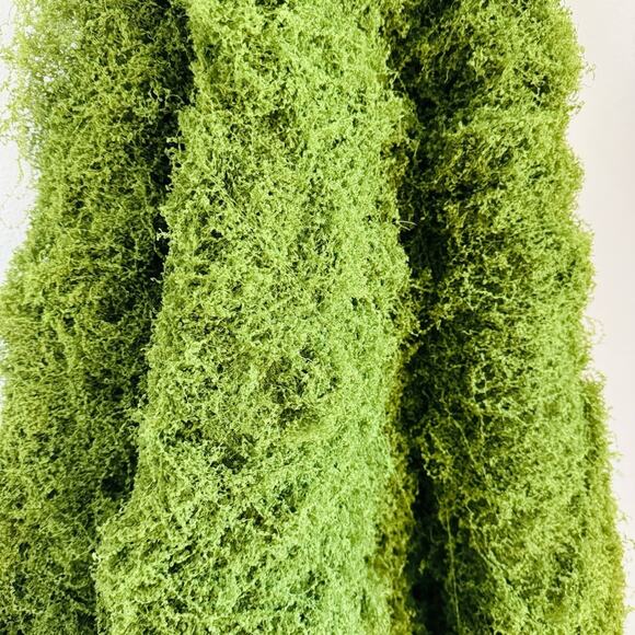 NEW ANTHROPOLOGIE TERRAIN Green Faux Moss Floral Plant Sheet Mat Rug DIY Decor - Picture 4 of 15